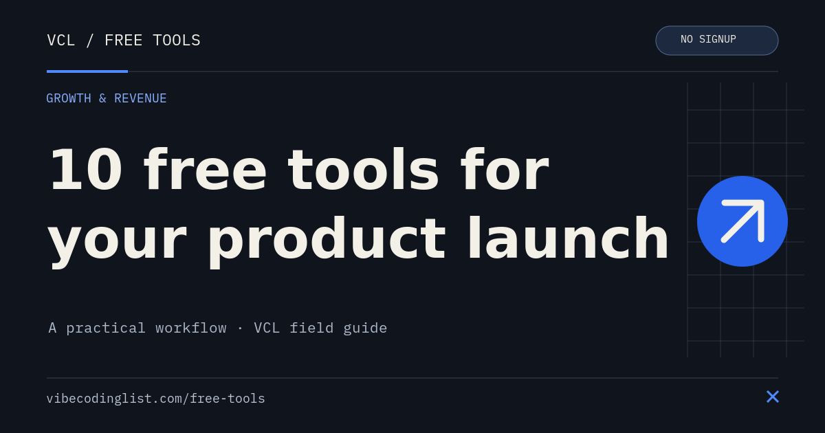10 Free Tools to Prepare and Share Your Product Launch